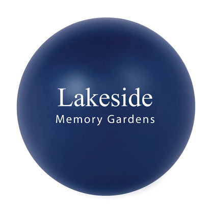 Round Stress Ball Navy Blue