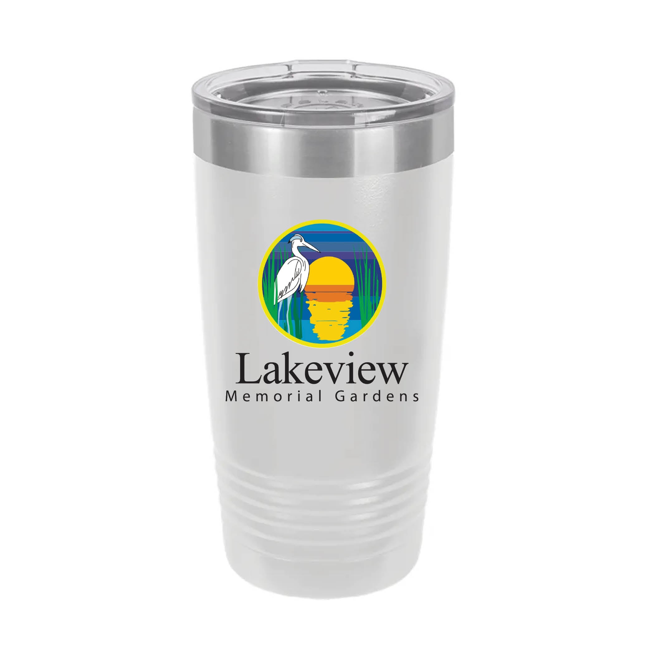 Polar Camel 20oz Ringneck Tumbler White