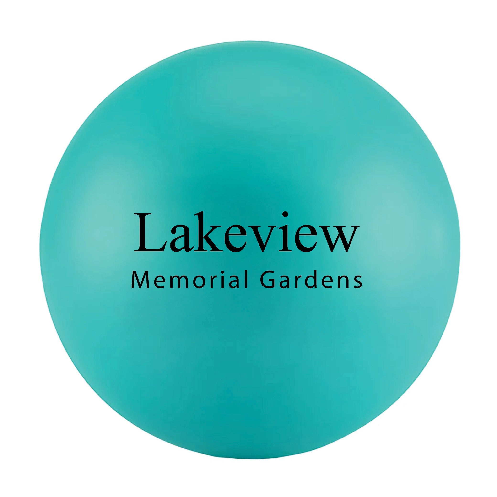 Round Stress Ball Teal