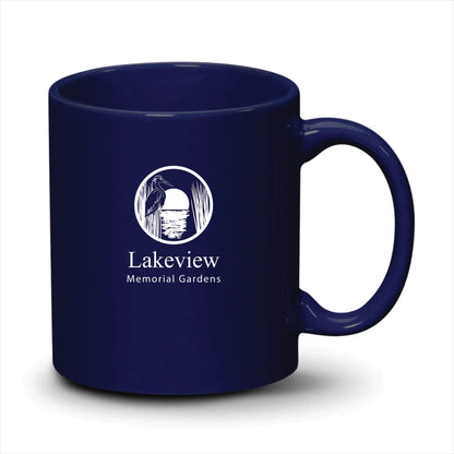 Malibu Mug Cobalt White Logo