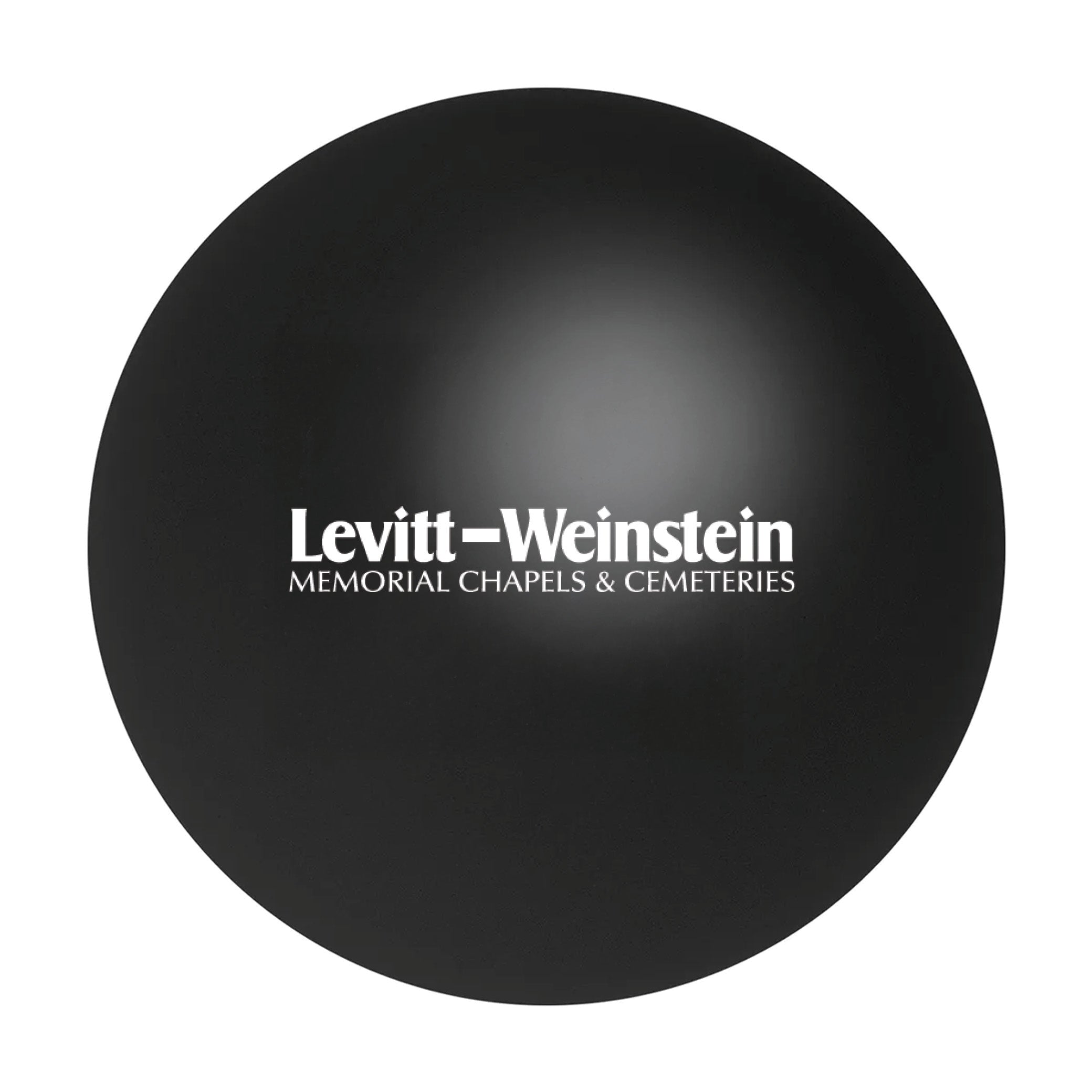 Round Stress Ball Black
