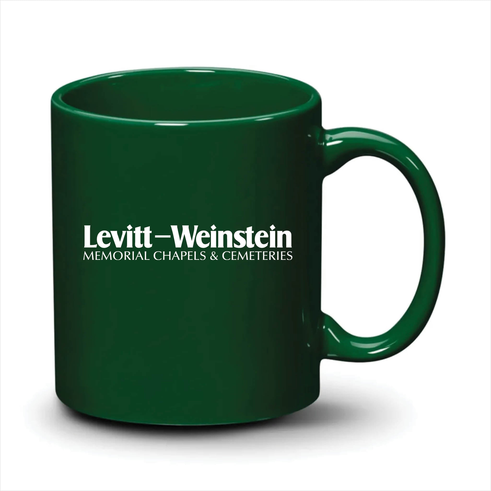 Malibu Mug Hunter Green White Logo
