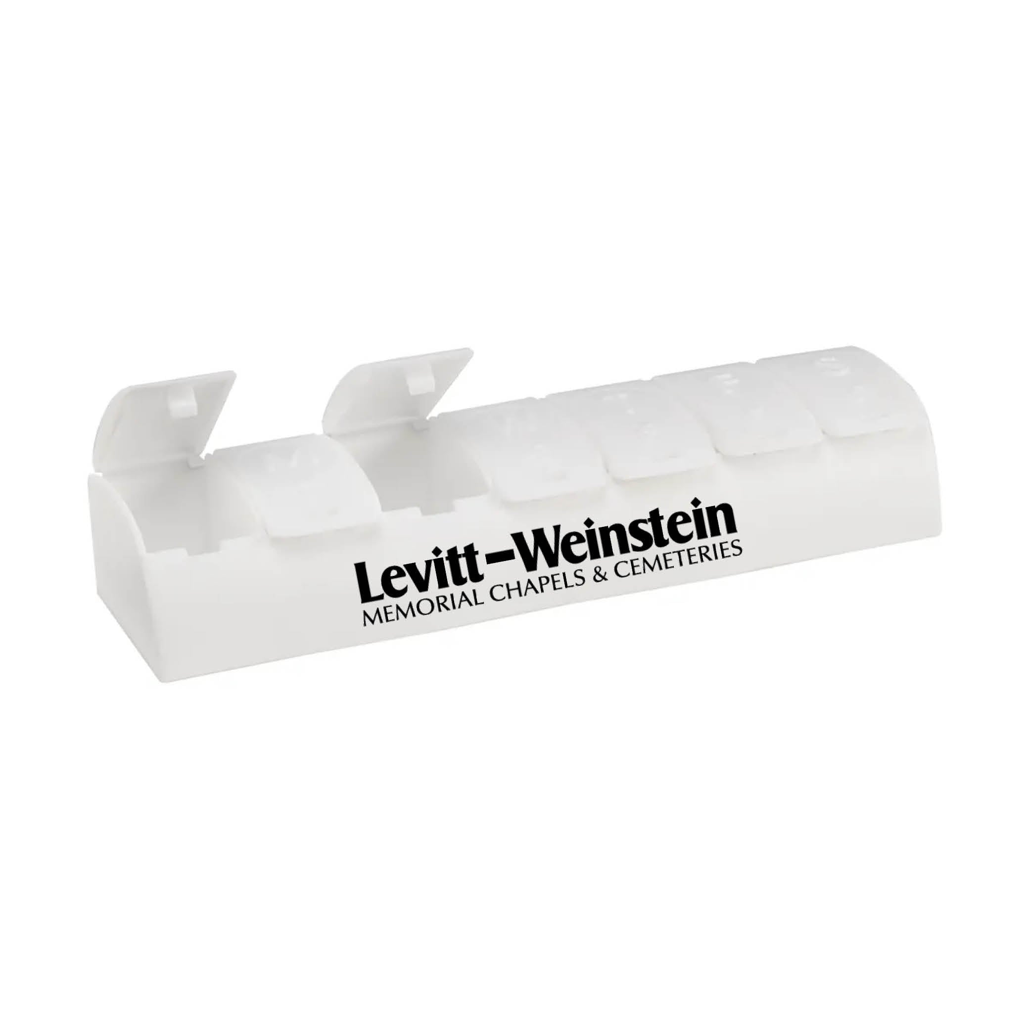 QuickCare 7-Day Med Minder Pill Box White