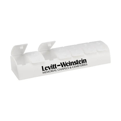 QuickCare 7-Day Med Minder Pill Box White