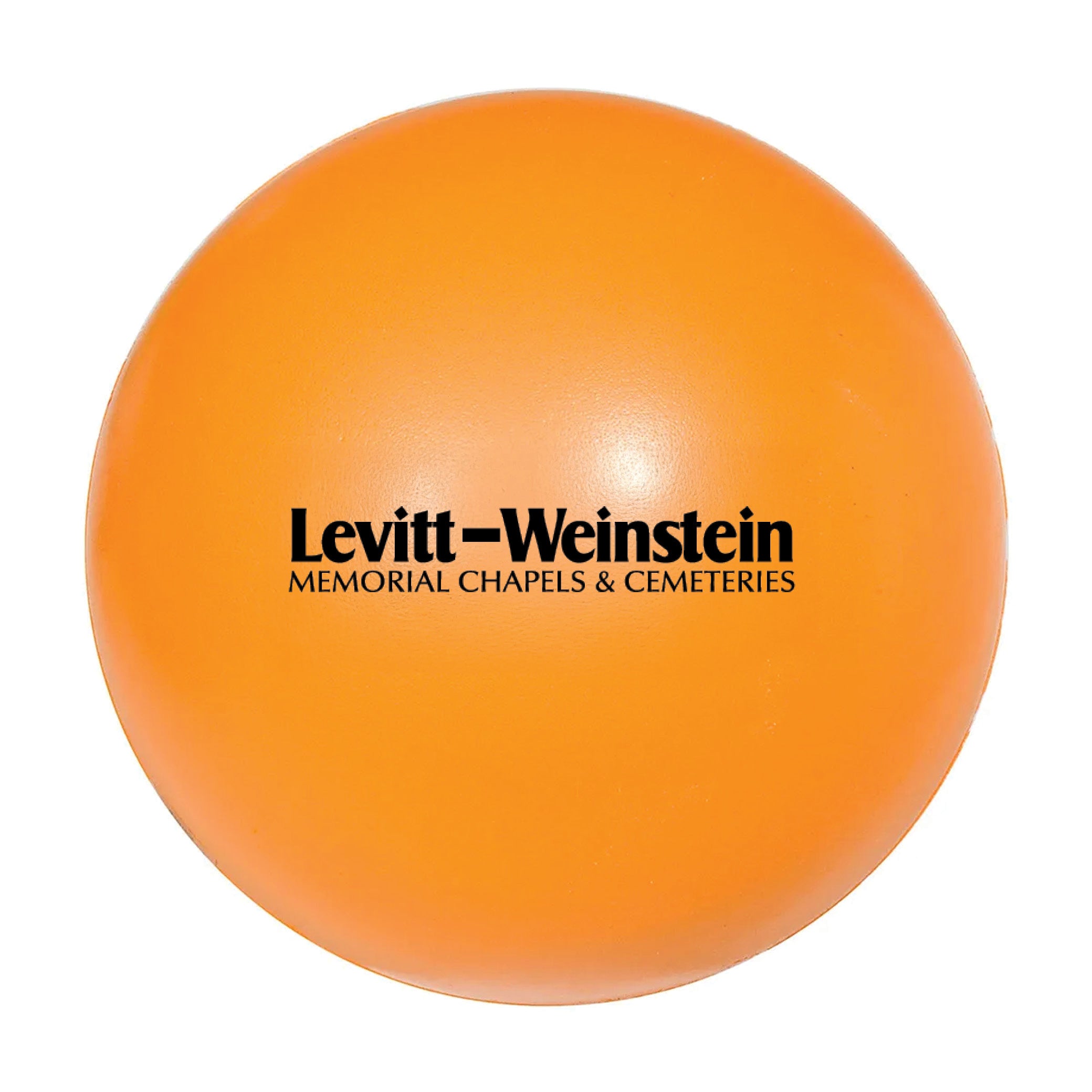 Round Stress Ball Orange