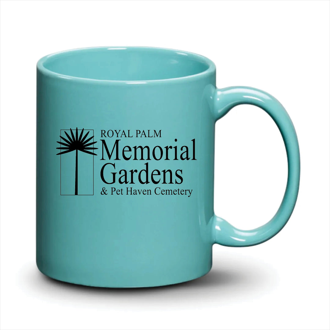 Malibu Mug Aqua Black Logo