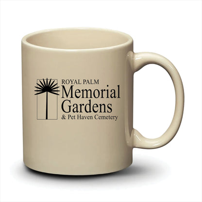 Malibu Mug Almond Black Logo