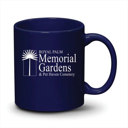 Malibu Mug Cobalt White Logo