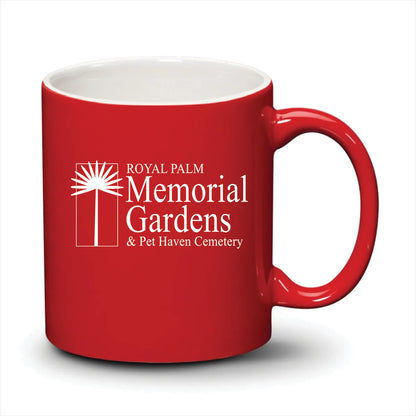 Malibu Mug Red White Logo