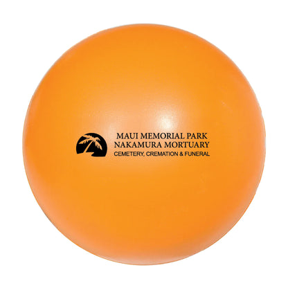 Round Stress Ball Orange