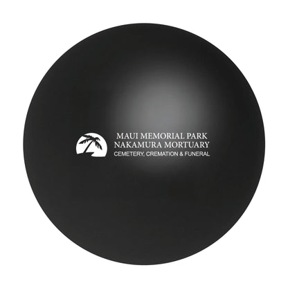 Round Stress Ball Black