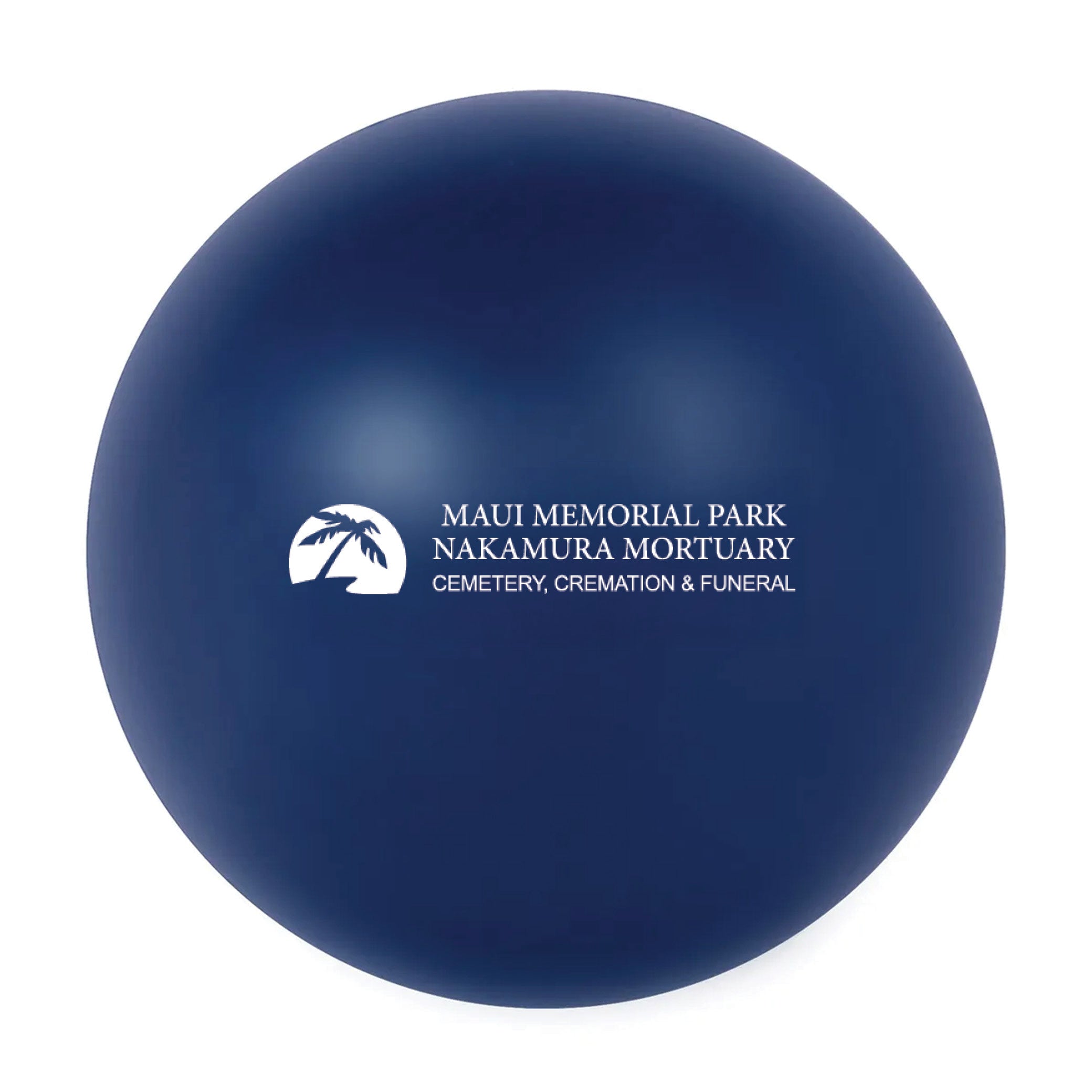 Round Stress Ball Navy Blue