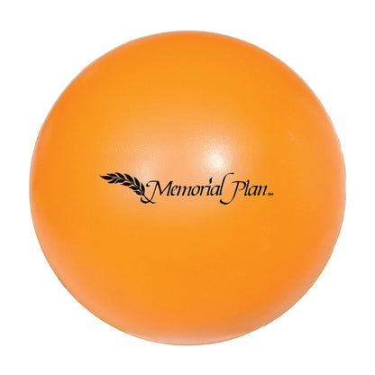 Round Stress Ball Orange