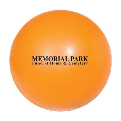 Round Stress Ball Orange