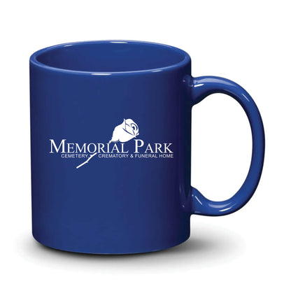 Malibu Mug Royal Blue White Logo