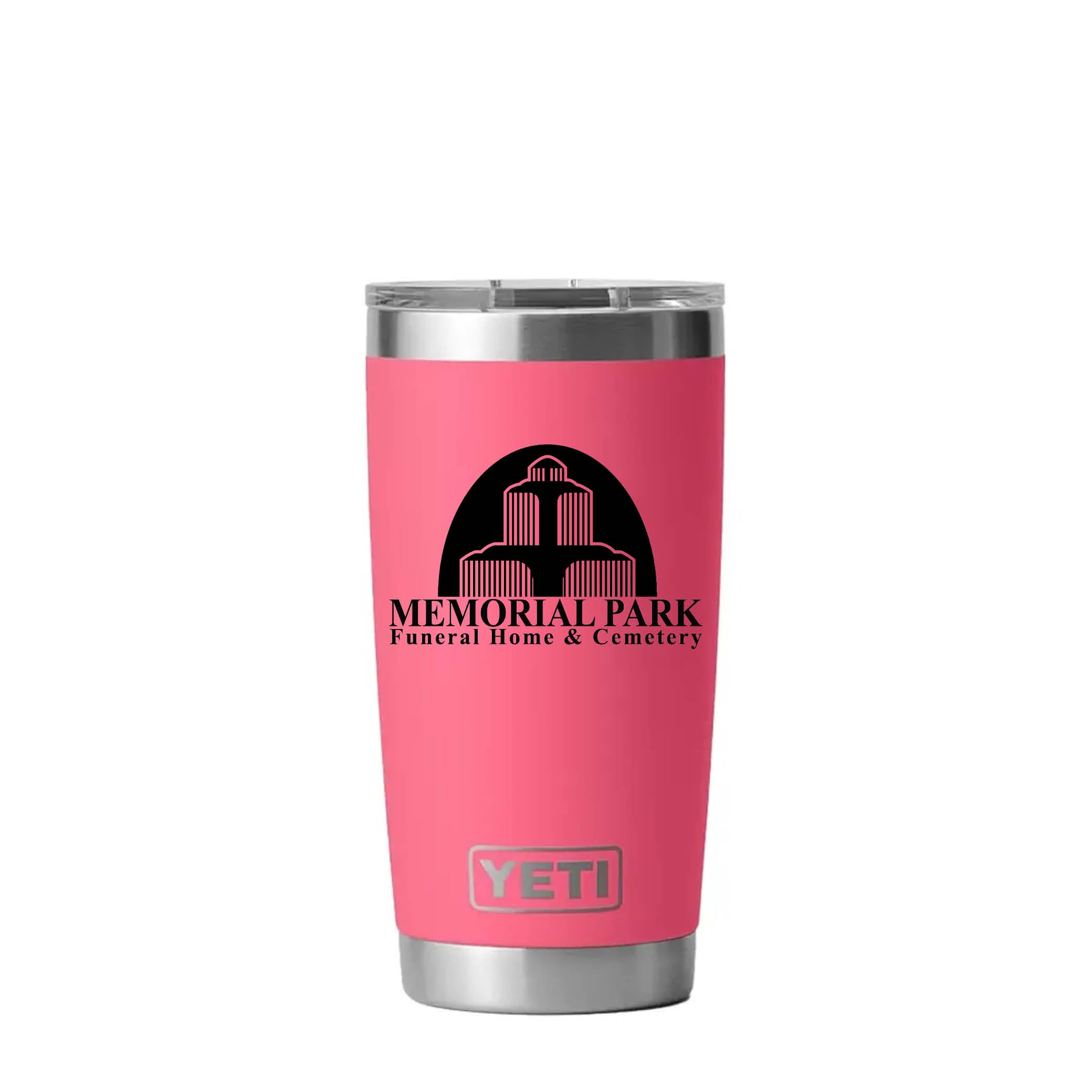 YETI Rambler 20 oz Tumbler Tropical Pink