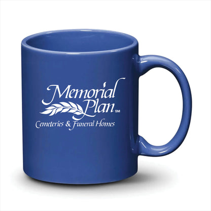 Malibu Mug Ocean Blue White Logo
