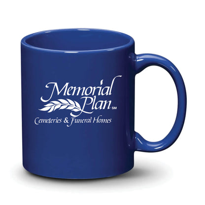 Malibu Mug Royal Blue White Logo