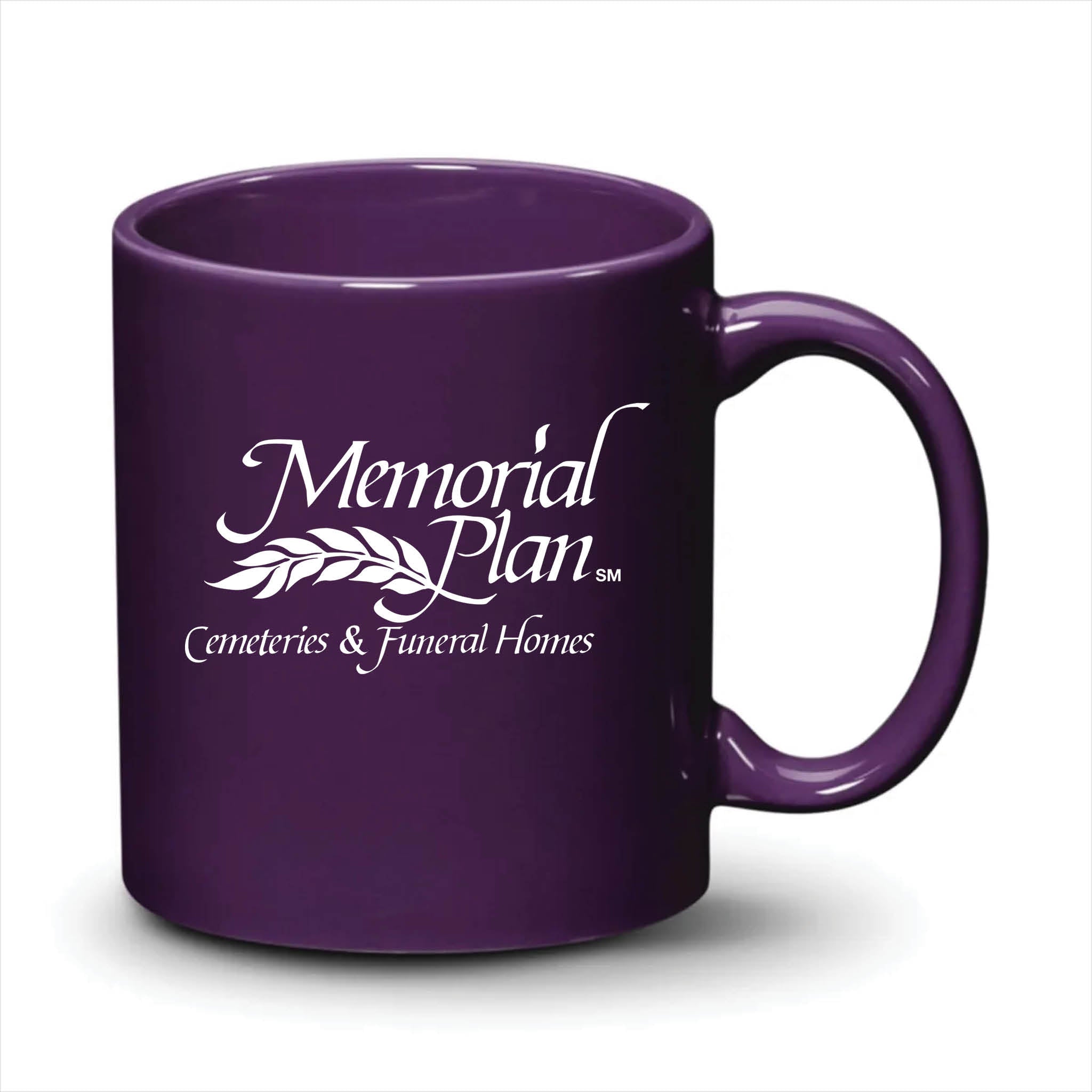 Malibu Mug Purple White Logo