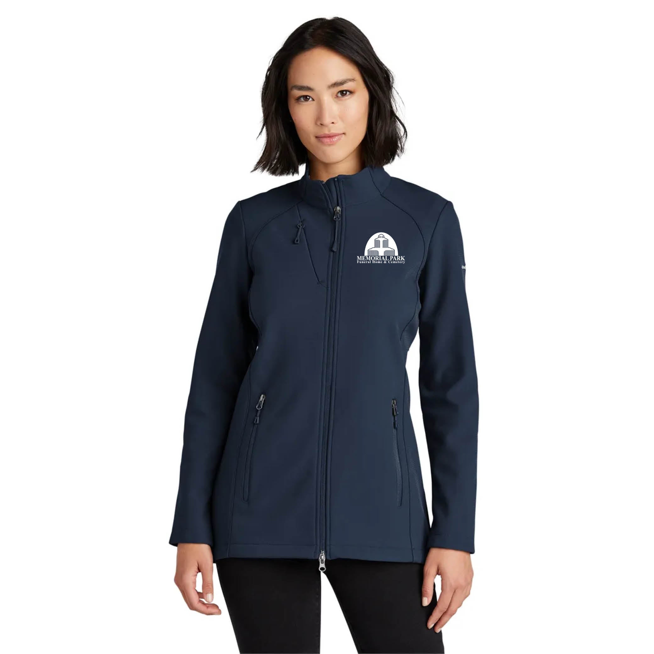 Eddie Bauer Women's Stretch Soft Shell Jacket River Blue Navy