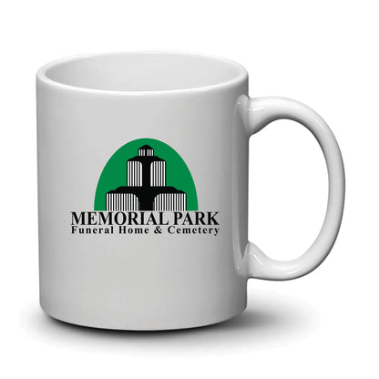 Malibu Mug White Full Color Logo