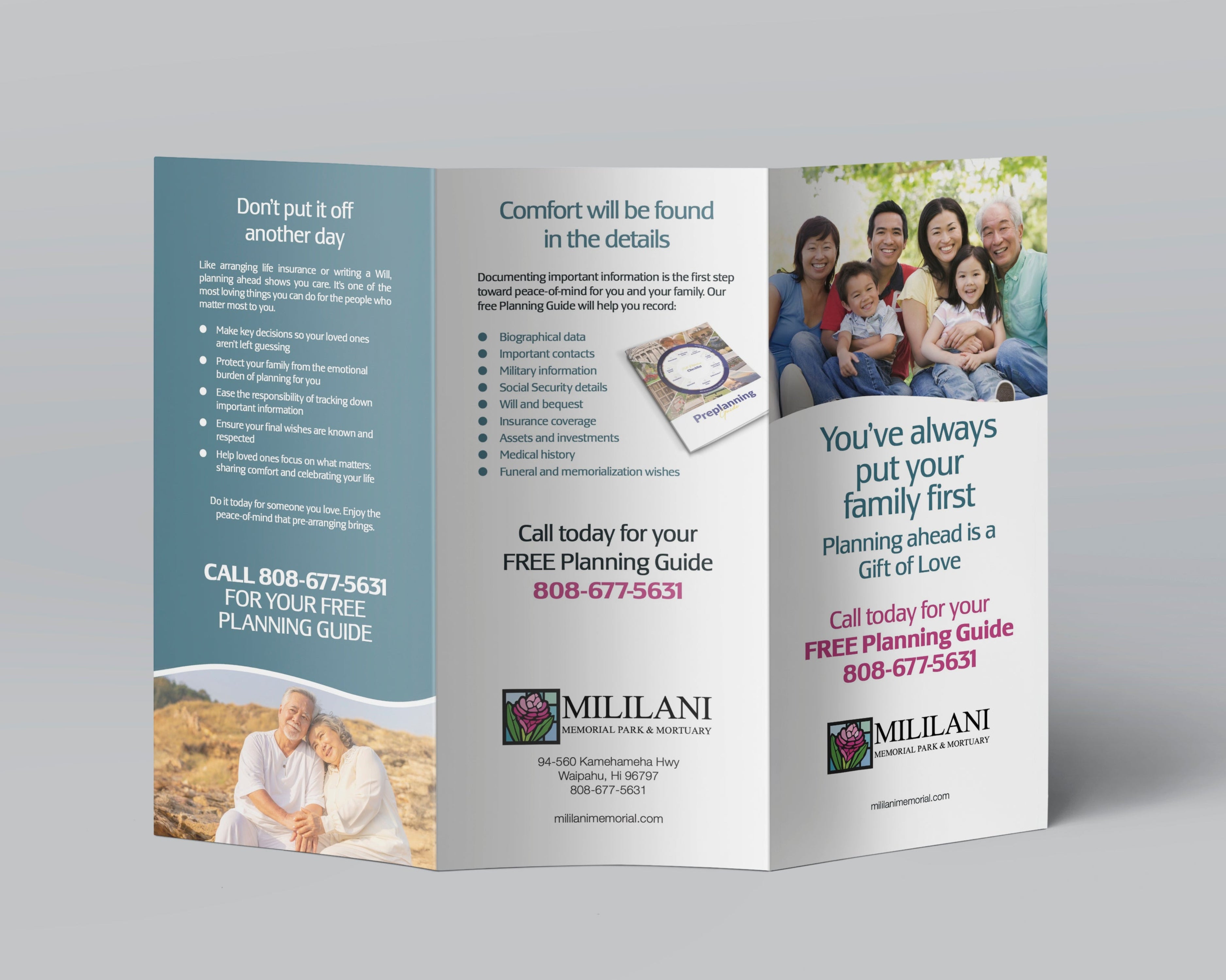 PreNeed Trifold Brochure - 1,000 Pack