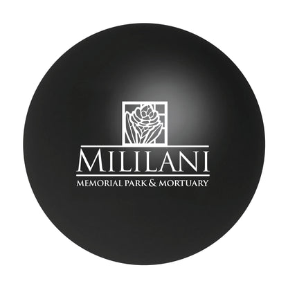 Round Stress Ball Black