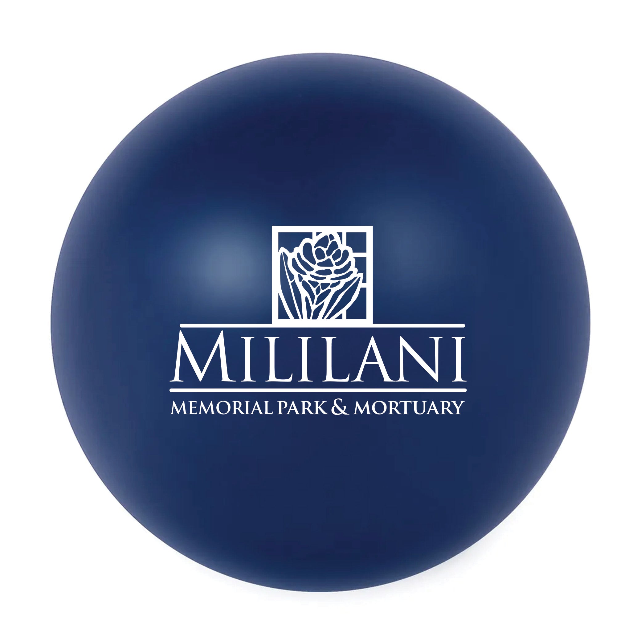 Round Stress Ball Navy Blue