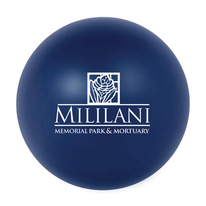 Round Stress Ball Navy Blue