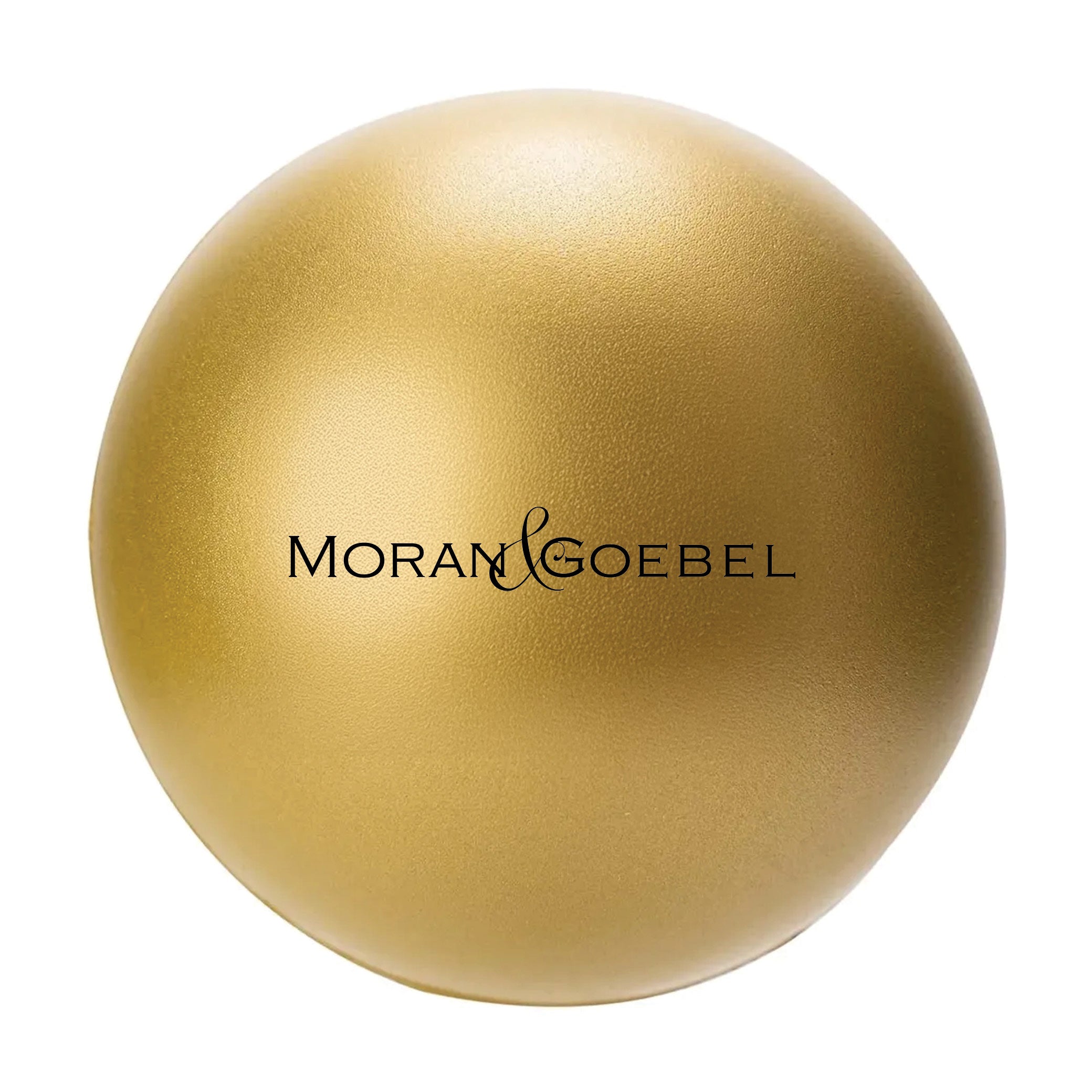 Round Stress Ball Gold
