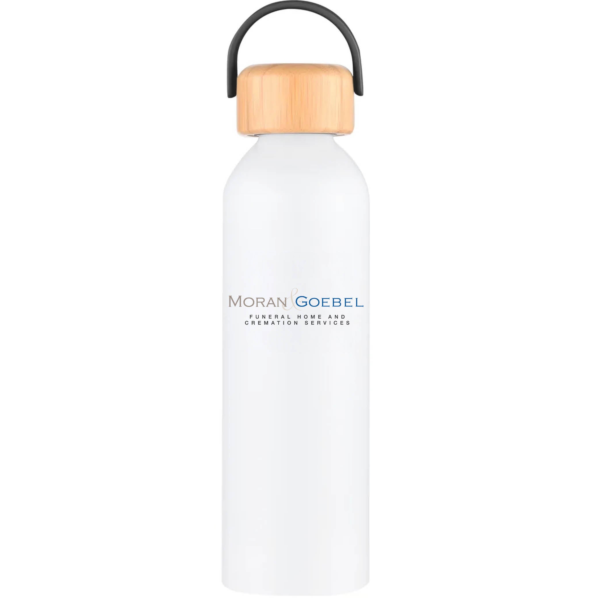 Geyser-VI 24 Oz. Eco Friendly Sports Water Bottle White