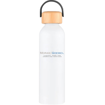 Geyser-VI 24 Oz. Eco Friendly Sports Water Bottle White