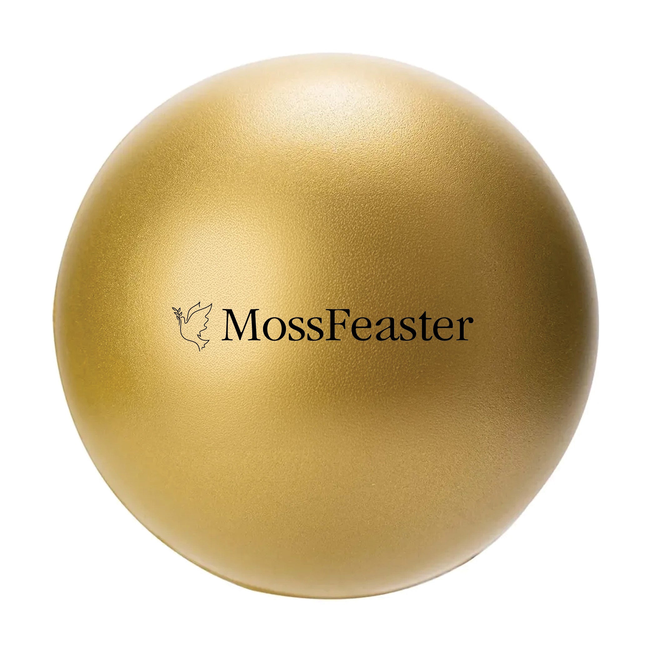 Round Stress Ball Gold