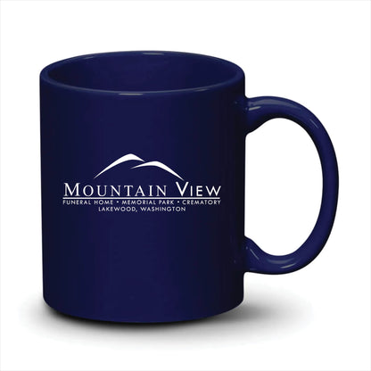 Malibu Mug Cobalt White Logo