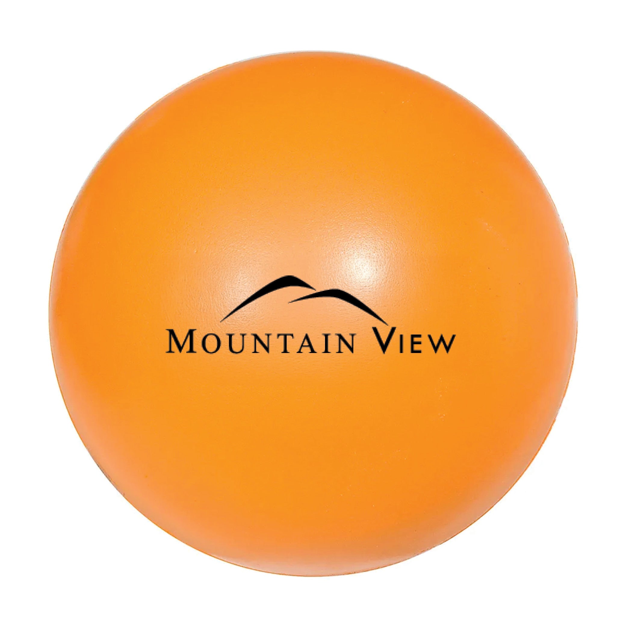 Round Stress Ball Orange