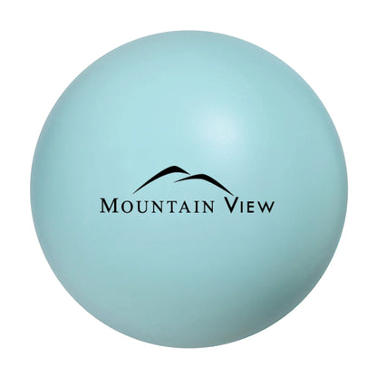 Round Stress Ball Light Blue