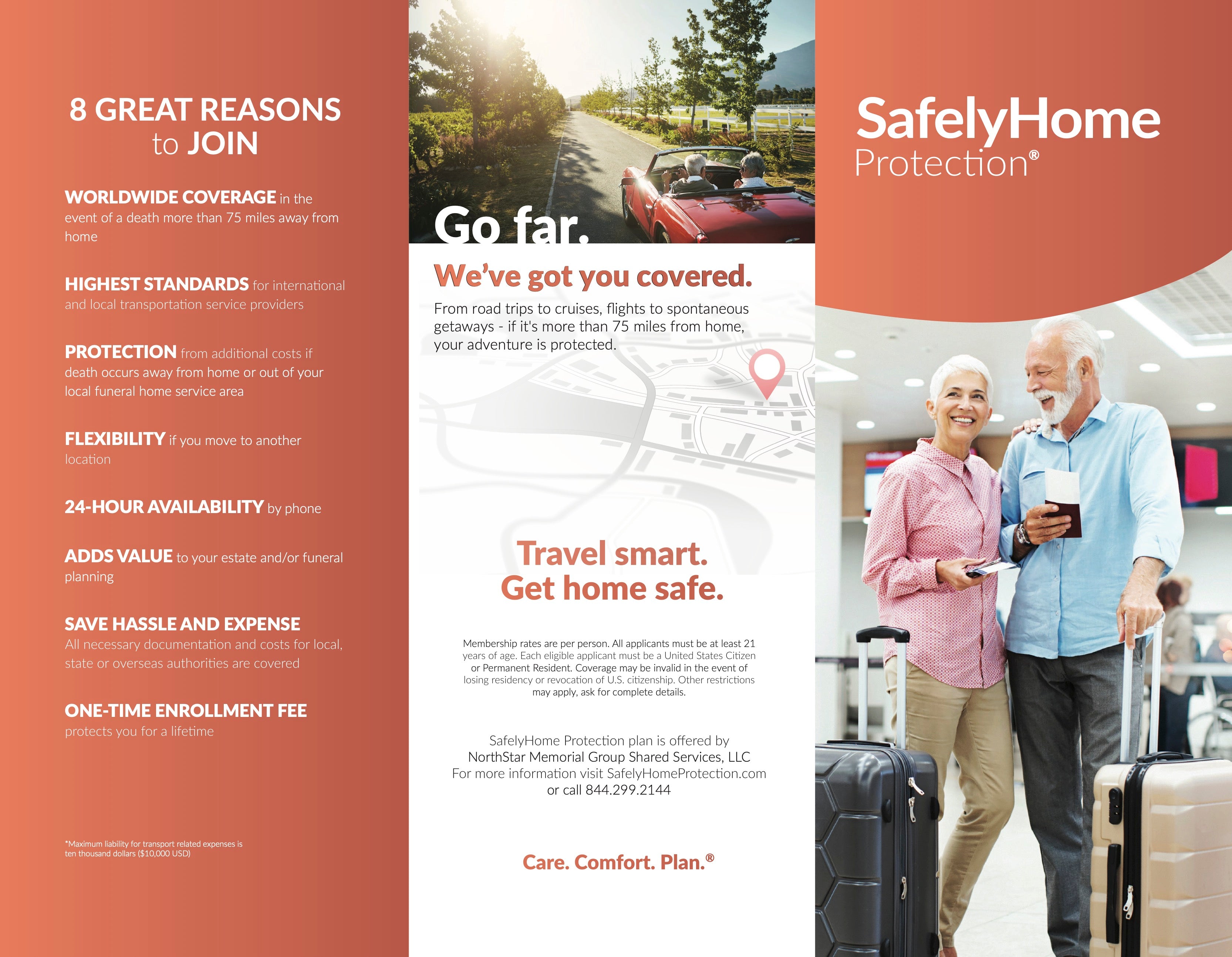 SafelyHome Trifold Brochure- 500 Pack