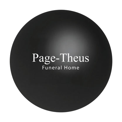 Round Stress Ball Black
