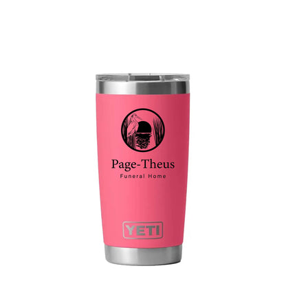 YETI Rambler 20 oz Tumbler Tropical Pink
