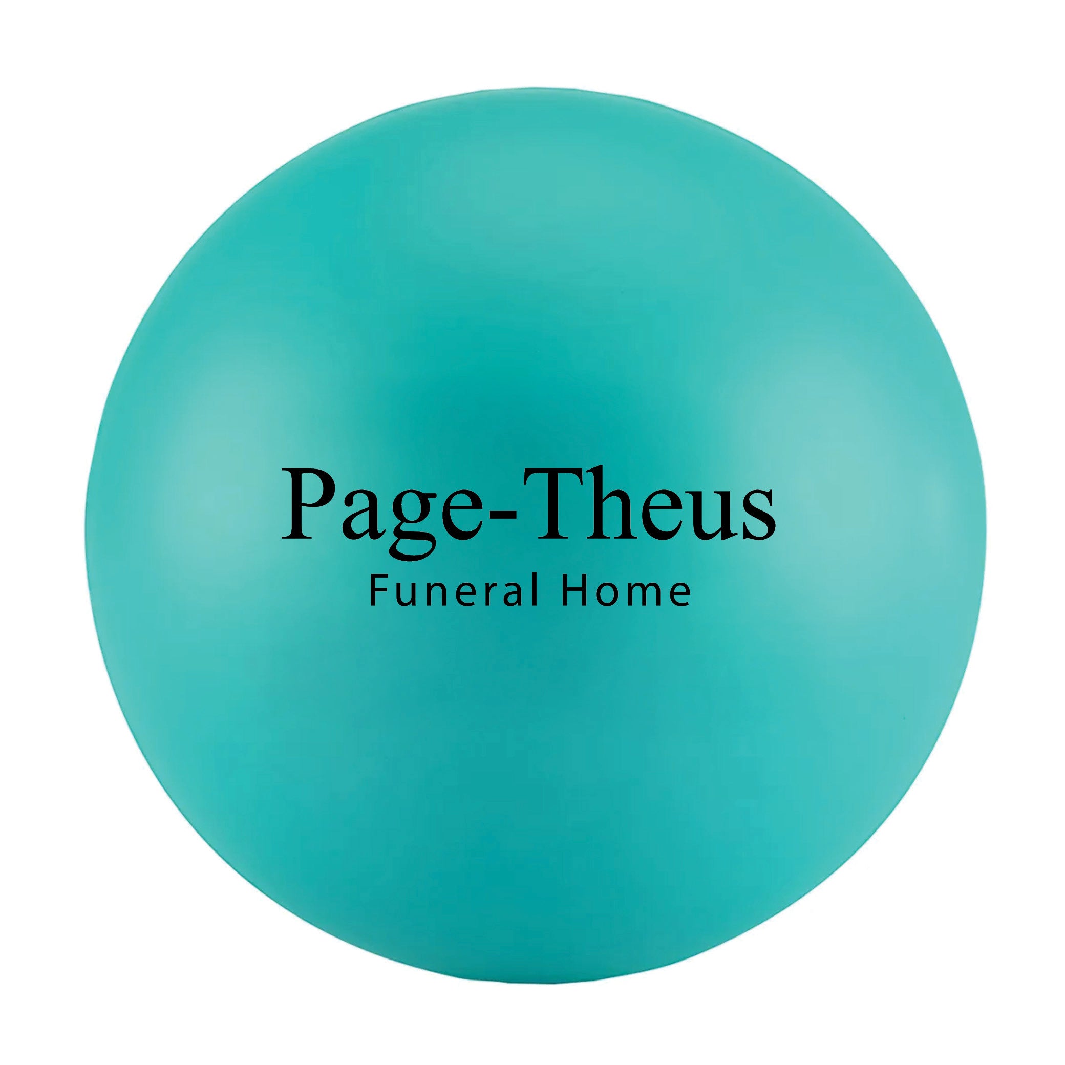 Round Stress Ball Teal