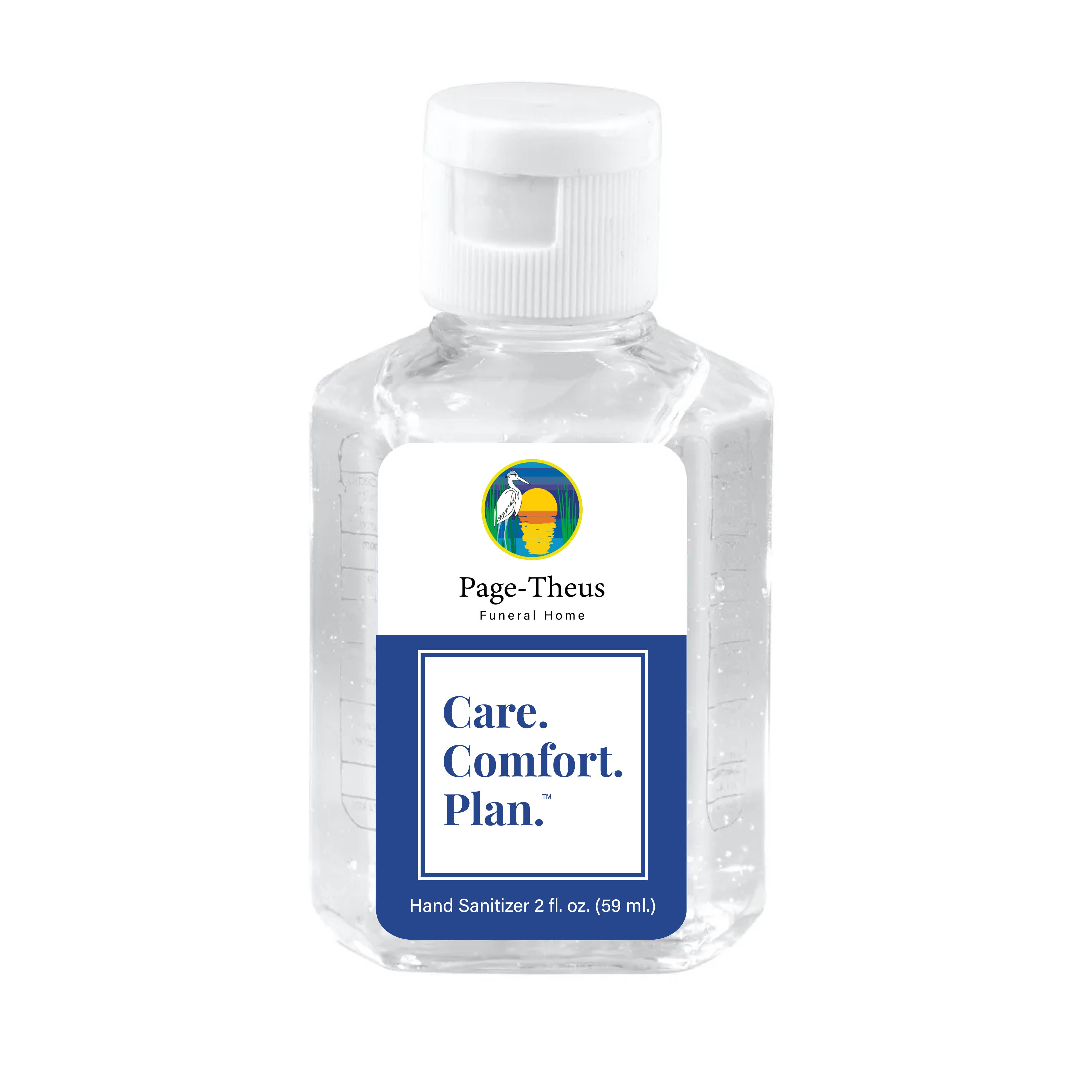 2.0 oz Hand Sanitizer Antibacterial Gel in Flip T