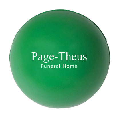 Round Stress Ball Green