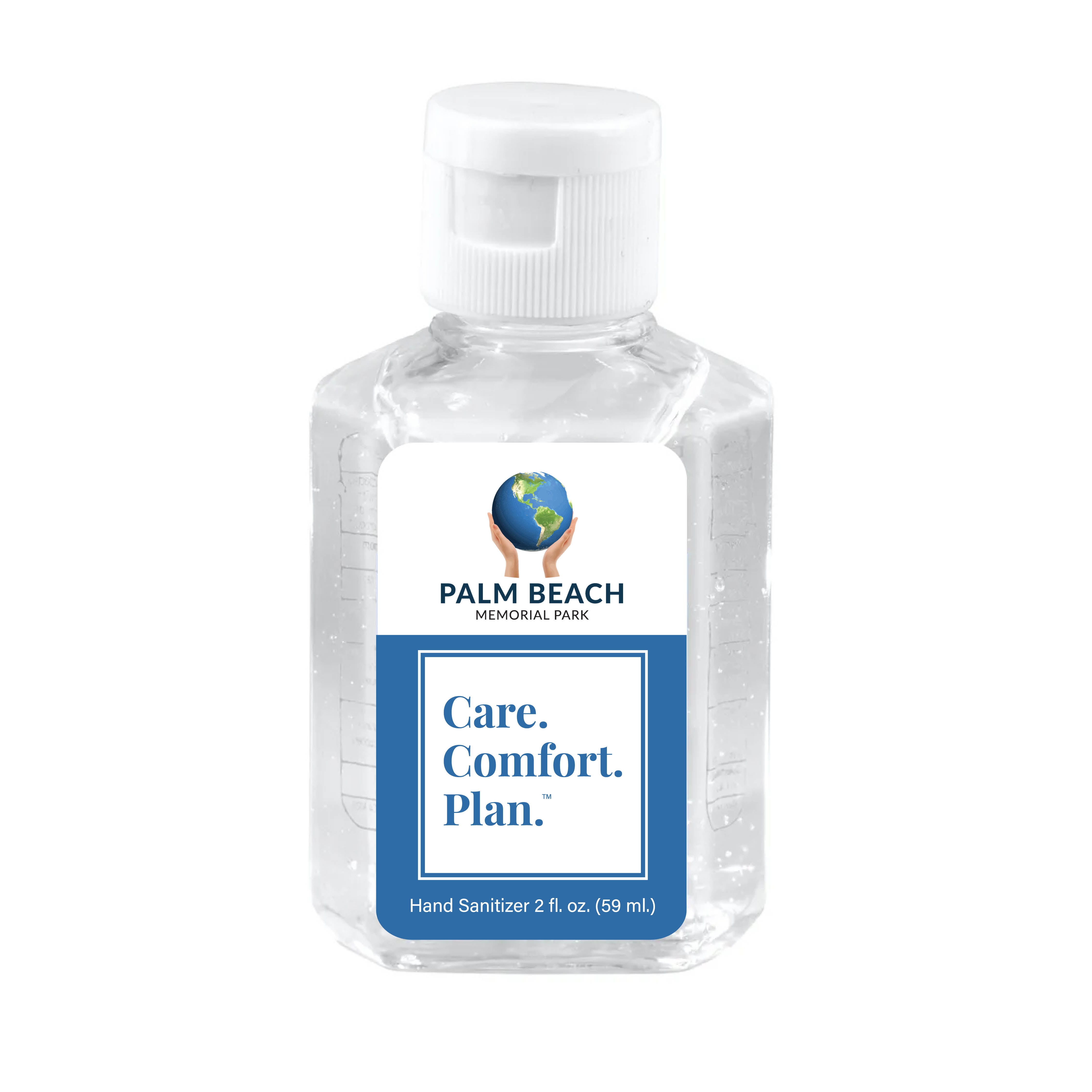 2.0 oz Hand Sanitizer Antibacterial Gel in Flip T