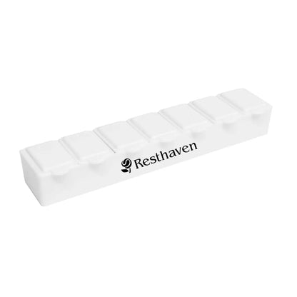 7 Day Pill Box White