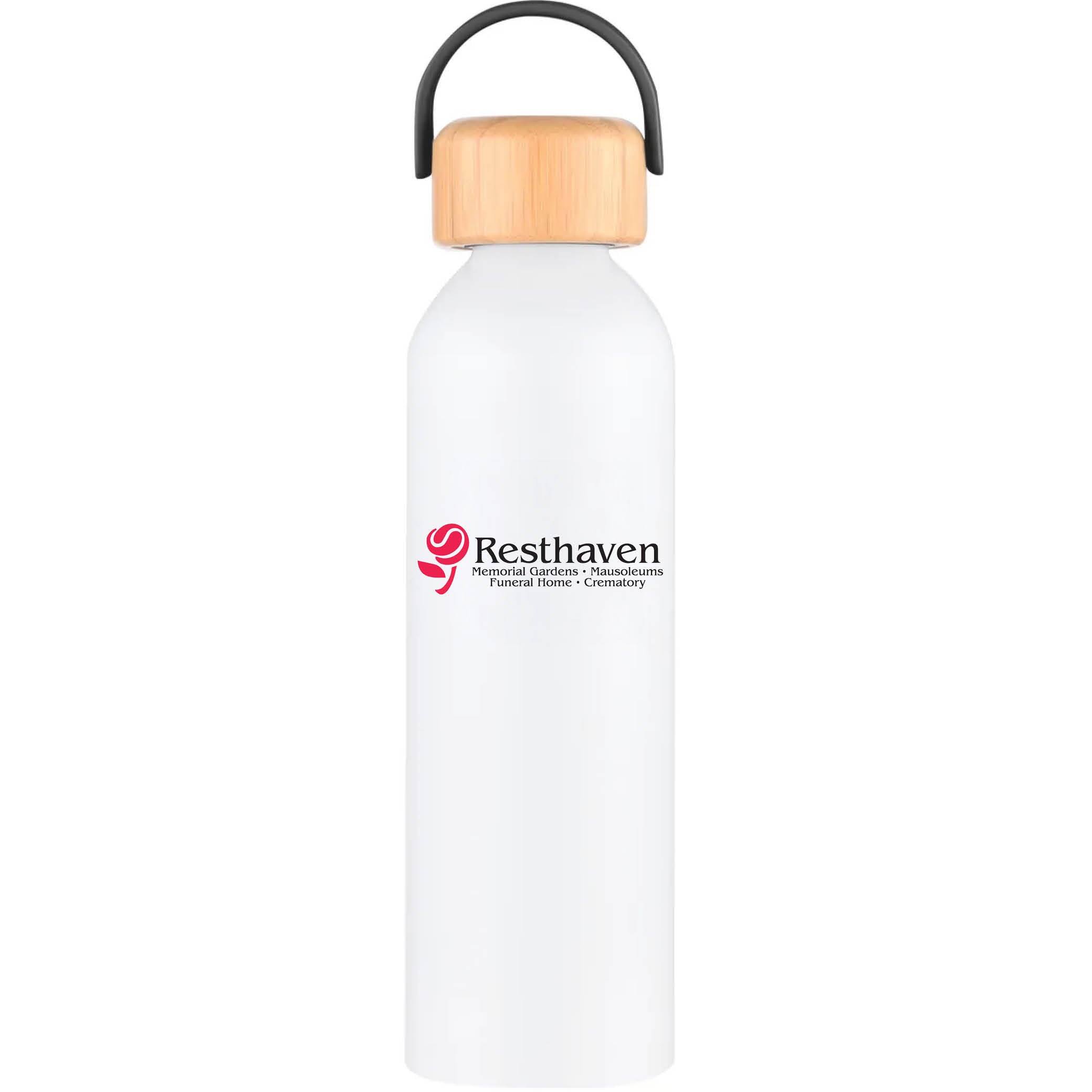 Geyser-VI 24 Oz. Eco Friendly Sports Water Bottle White