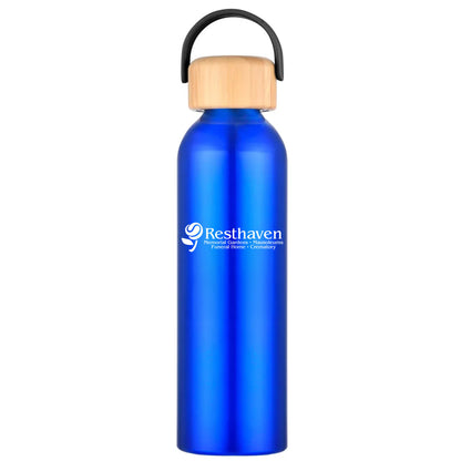 Geyser-VI 24 Oz. Eco Friendly Sports Water Bottle Blue