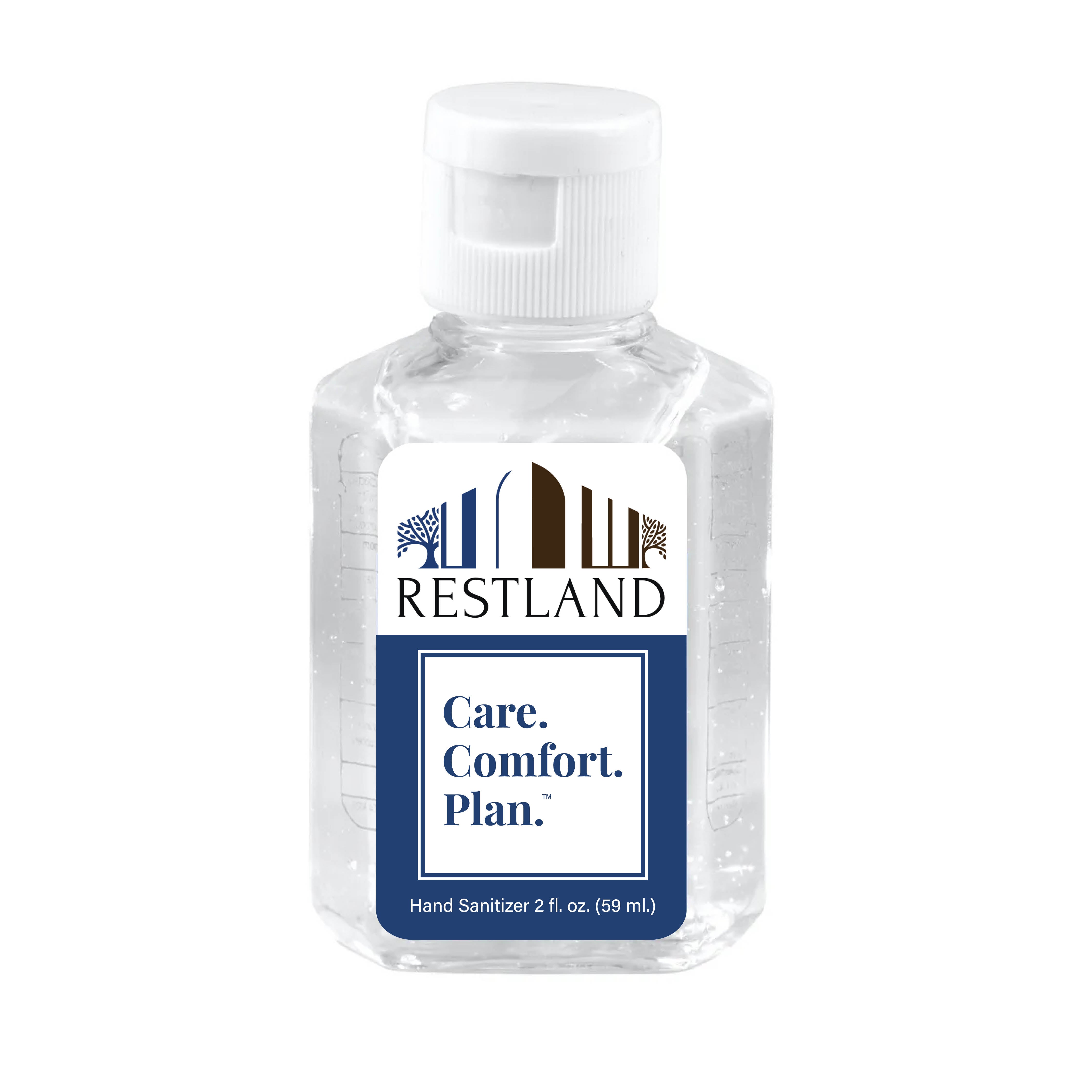 2.0 oz Hand Sanitizer Antibacterial Gel in Flip T