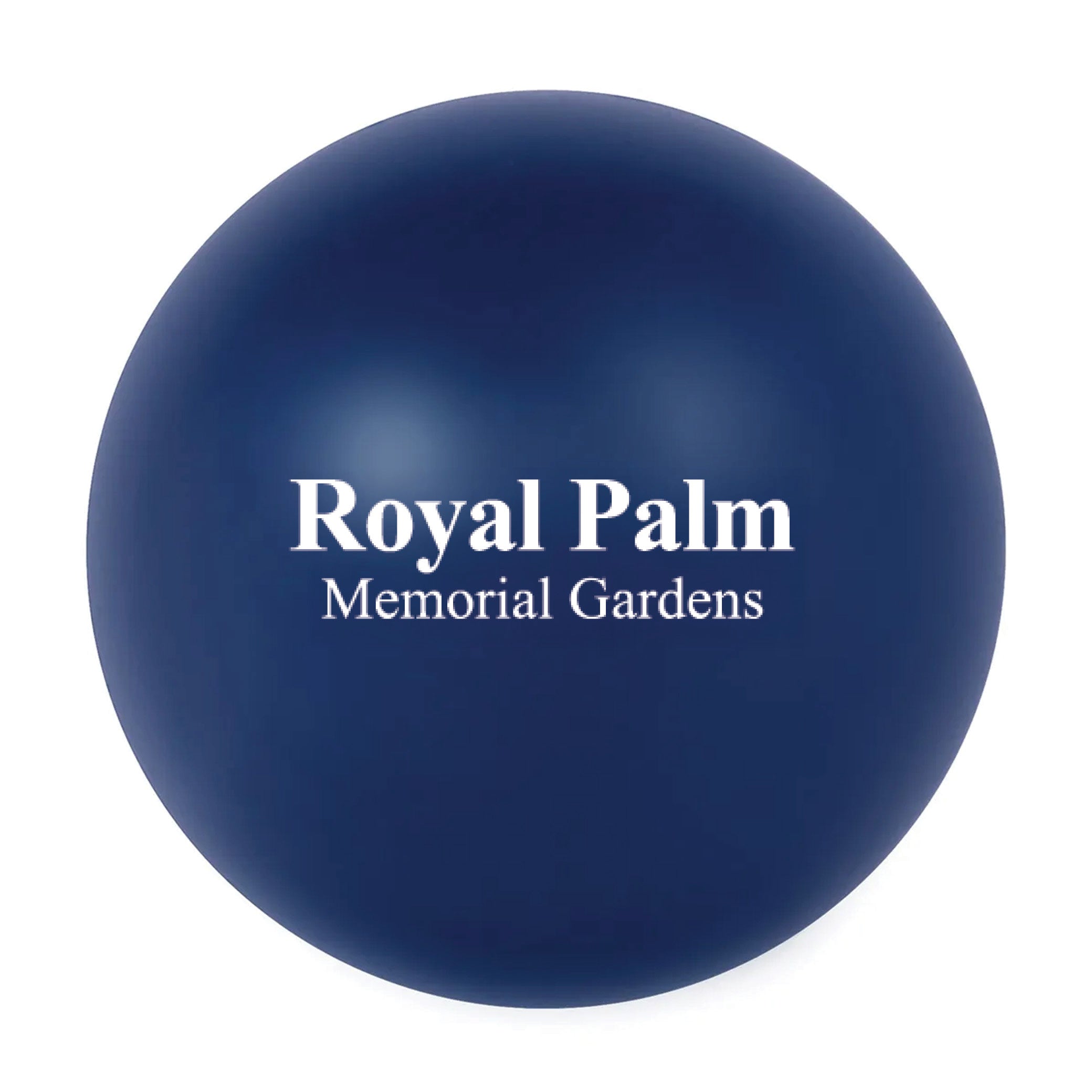 Round Stress Ball Navy Blue