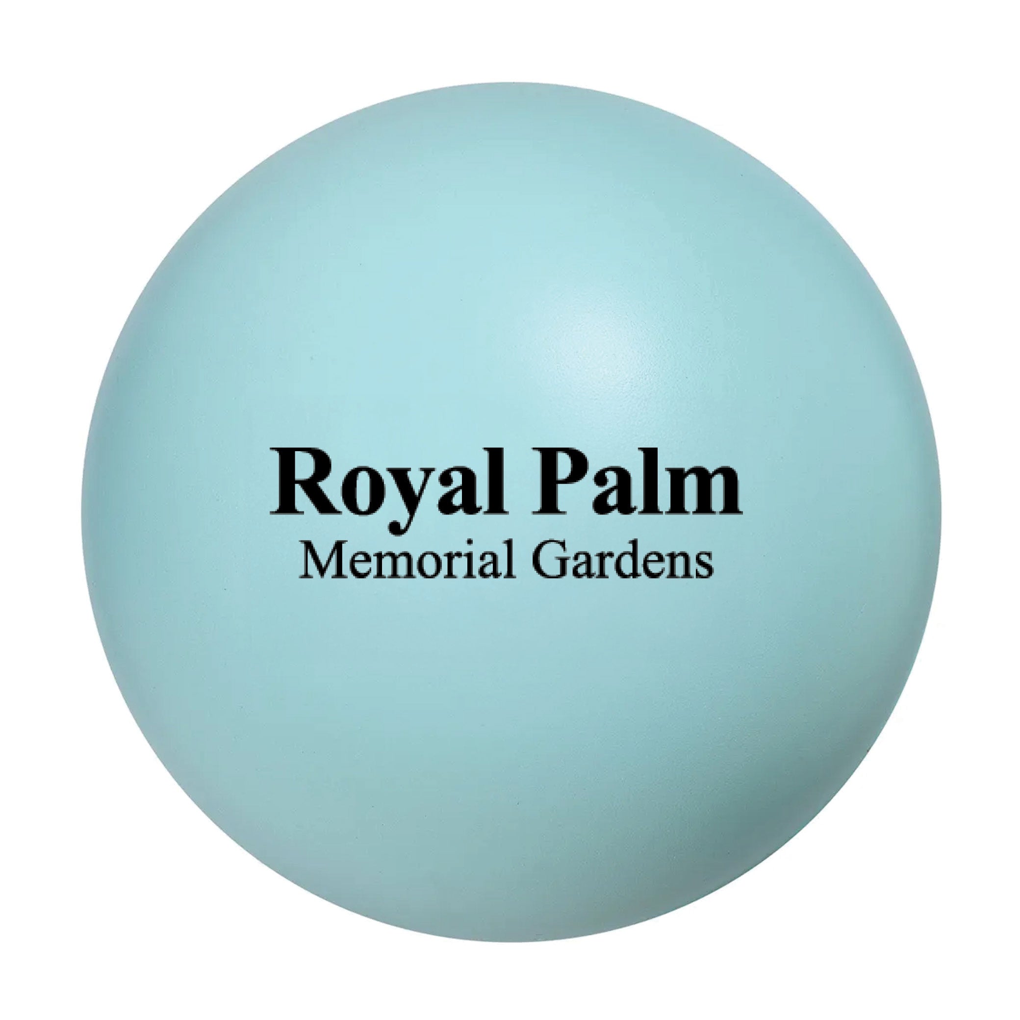 Round Stress Ball Light Blue