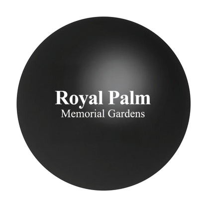 Round Stress Ball Black